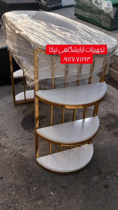 میز ناخن تکنفره فورتیک بغل طبقه ای