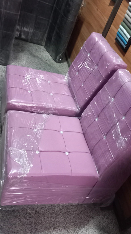 مبل گیم نت تکنفره چرم کلاف چوب