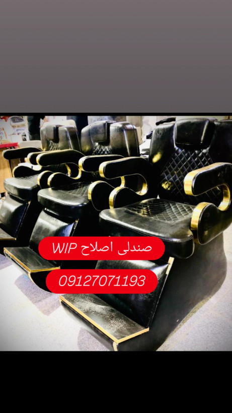 صندلی اصلاح WIP دررنگبندی دلخواه
